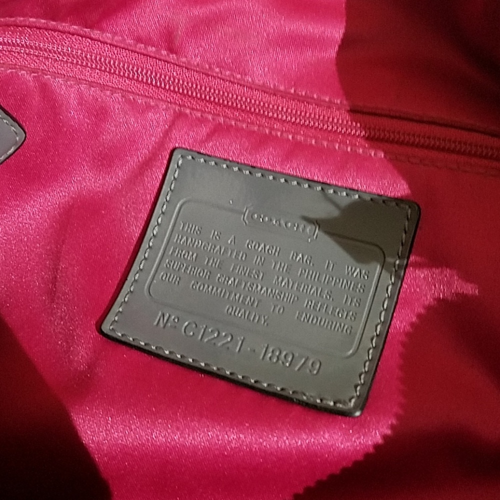 Coach big shoulder bag B66 - Picture 5 of 7